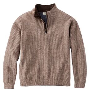 LL Bean Men's Waterfowl Sweater with WINDSTOPPER by GORE-TEX LABS